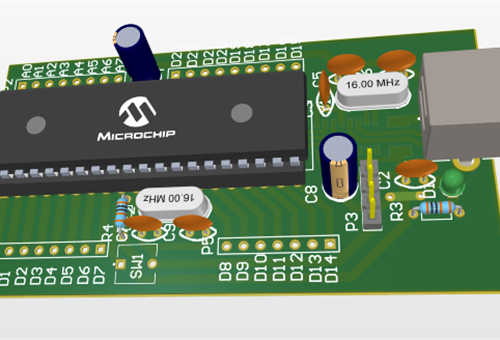 ساخت آردوینو ساده با ATmega32